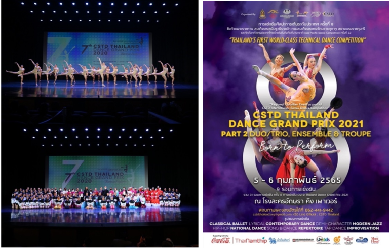 การแข่งขันศิลปะการเต้นระดับมาตรฐานสากลแห่งเดียวในประเทศไทย “CSTD Thailand Dance Grand Prix ครั้งที่ 8” Part II