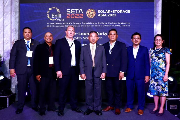 ผสานพลังรวมกันจัดงานSETA 2022, SOLAR+STORAGE ASIA 2022 และ Enlit Asia 2022