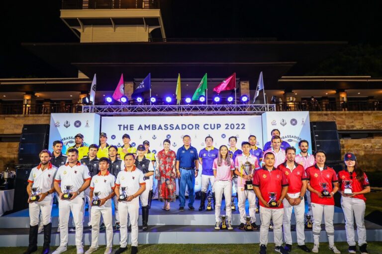 การแข่งขันกีฬาขี่ม้าโปโล The Ambassador Cup 2022กระชับความสัมพันธ์ระหว่างประเทศ