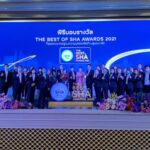 นายยุทธศักดิ์ สุภสร ผู้ว่าการการท่องเที่ยวแห่งประเทศไทย เป็นประธานในพิธีมอบรางวัล The Best of SHA Awards 2021 แก่สถานประกอบการมาตรฐาน SHA จำนวน 160 รางวัล