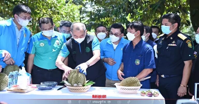 “เฉลิมชัย”ประกาศเป้าหมายพัฒนา”ทุเรียนไทย” ขึ้นแท่นคุณภาพดีที่สุดในโลก