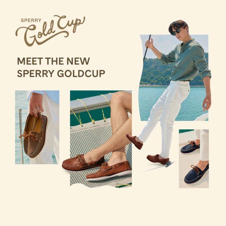 Sperry ส่งสีสันใหม่จากรองเท้ารุ่นไอคอนิก Gold Cup รองเท้าสุดพรีเมี่ยม<br>ที่มาพร้อมกับความสบายและพอดีแบบ Fits like a glove