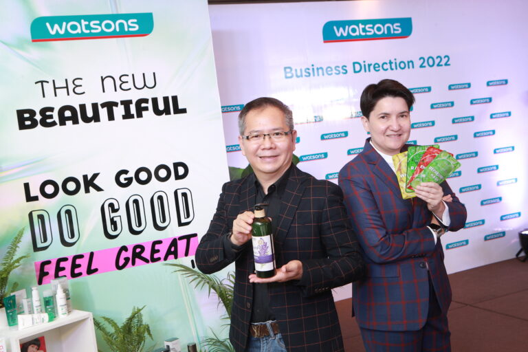 วัตสัน ประเทศไทย เปิดวิสัยทัศน์ครึ่งปีหลัง 2022 เดินหน้ากลยุทธ์ O+O Platform พิชิตใจขาชอปแบบไร้รอยต่อ ปักธงมุ่งสู่ผู้นำด้าน E-Commerce พร้อมชูแนวคิด ‘The New Beautiful’ ความงามรูปแบบใหม่