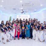 สาวงามผู้เข้าประกวดนางสาวถิ่นไทยงาม 2565 เข้าเยี่ยมชม TIP Inspiration  Chamber ห้องนวัตกรรมสุดล้ำของ ทิพยประกันภัย