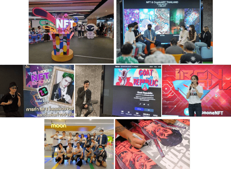 ซีคอนสแควร์ ศรีนครินทร์ ร่วมกับ The Moon : Crypto & NFT Caféจัดงาน “The Moon NFT Show” เปิดโลก NFT กับศิลปินชั้นนำของเมืองไทย