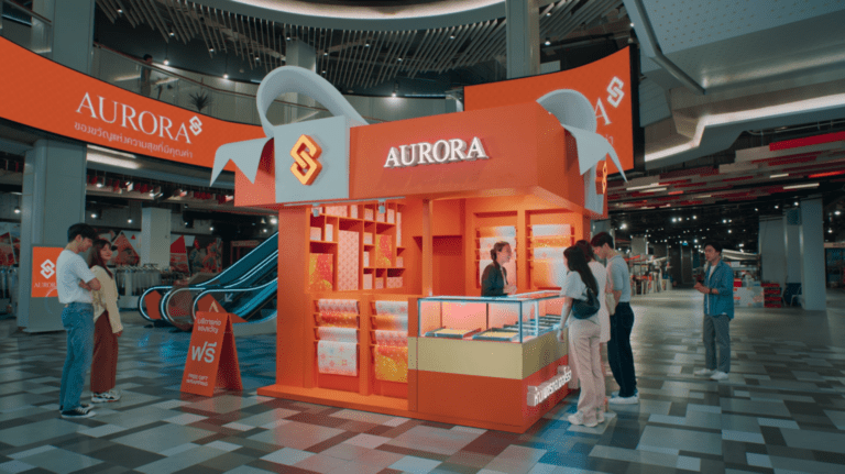 Aurora Pop Up Store ปรากฏการณ์ใหญ่ใจกลางสยามสแควร์ส่งต่อ “ของขวัญแห่งความสุขที่มีคุณค่า” แบบฟรีๆ