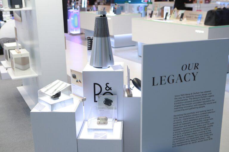 RTB ร่วมกับ Power Mall ยกขบวนสินค้าจาก Bang & Olufsenแบรนด์เครื่องเสียงระดับไฮเอนด์จากประเทศเดนมาร์ก มาให้คอดนตรีได้เลือกช้อปพร้อมเผยโฉมสินค้าใหม่ล่าสุด Beoplay EX