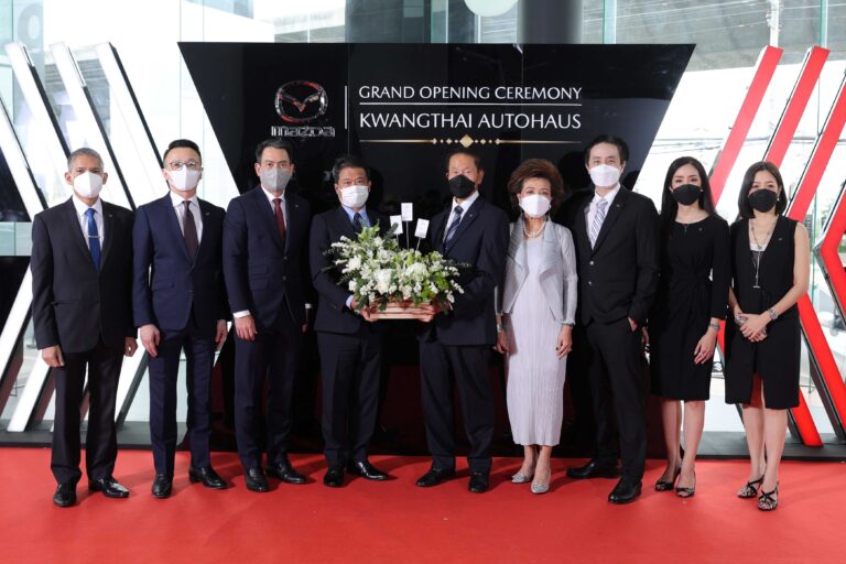 มาสด้าร่วมกับกลุ่มบริษัท กวงไถ่ ทุ่มงบกว่า 300 ล้านบาทเปิดโชว์รูมและศูนย์บริการแบบครบวงจรแห่งใหม่ ย่านบางนา กม.29