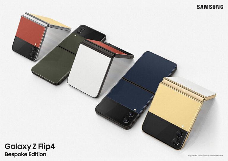 สีสัน พลังงาน และความสำเร็จ เสริมสร้างสไตล์และความปั๊วปังไปกับSamsung Galaxy Z Flip4 Bespoke Editionไอเท็มสุดชิคที่เหล่าคนรุ่นใหม่ต้องมีติดตัว!