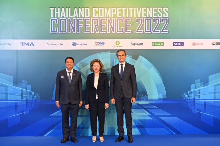 สมาคมการจัดการธุรกิจแห่งประเทศไทย เปิดระดมความคิดและมุมมองด้านบริหารจัดการTHAILAND COMPETITIVENESS CONFERENCE 2022 : “Thailand: Fit For The Future?”