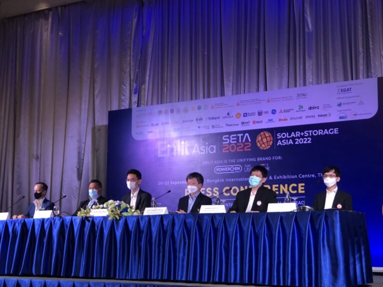 ประกาศความพร้อมนับถอยหลังสู่การจัดงานพลังงานที่ยิ่งใหญ่แห่งปี 2022 ในประเทศไทย”SETA 2022, Solar+Storage Asia 2022 และ Enlit Asia 2022 ”