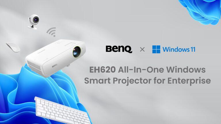 “ BenQ ” เปิดตัว สมาร์ทโปรเจคเตอร์ EH620 รุ่นแรกของโลกที่ใช้ระบบปฏิบัติการ Windows, ซีพียู Intel® เจาะกลุ่มลูกค้าองค์กร