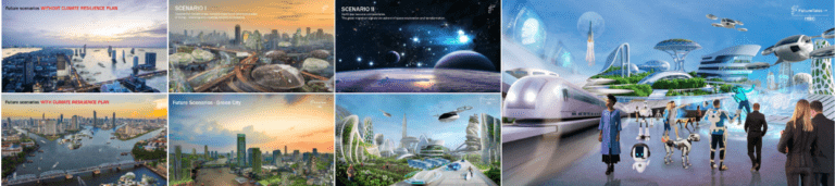 นักวิจัยเมืองชี้วิกฤตเมืองในอนาคต อยู่ยาก-ลำบาก-เครียดคาดปี 2050 ฝุ่น PM2.5 เพิ่ม 5 เท่าและ CO2 พุ่ง 8 เท่าบวกภัยแล้งและน้ำทะเลหนุน กระทบผู้คนทั่วโลก