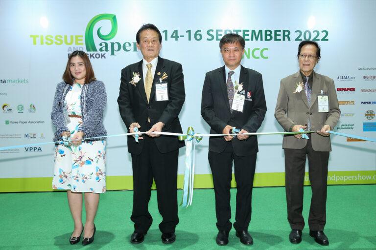 เปิดงาน Tissue & Paper Bangkok 2022งานสำคัญของอุตสาหกรรมกระดาษระดับภูมิภาค จัดขึ้นครั้งแรกในประเทศไทย