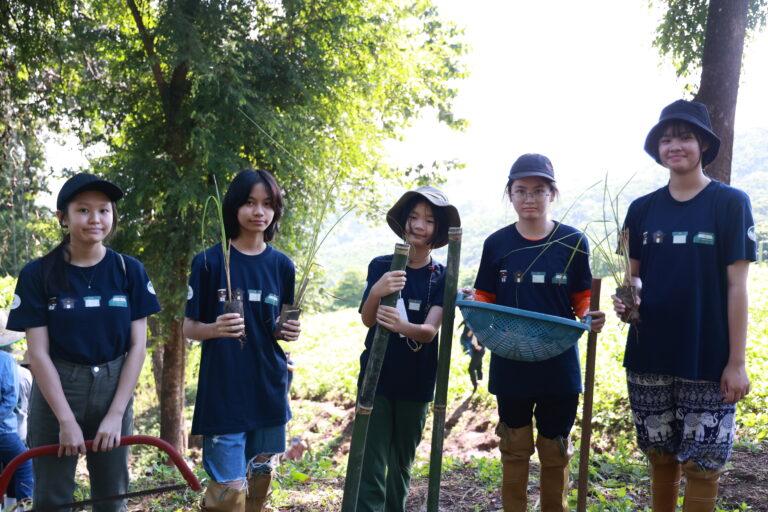 ดอยคำ ปลูกจิตสำนึกจิตอาสา ชวนเยาวชนร่วมสร้างฝายชะลอน้ำ