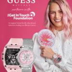 GUESS เปิดตัวนาฬิการุ่นใหม่รุ่น Sparkling Pink และ Sporting Pink<br>รับกระแสรณรงค์ให้เกิดการตระหนักรู้และการศึกษาเรื่องมะเร็งเต้านม