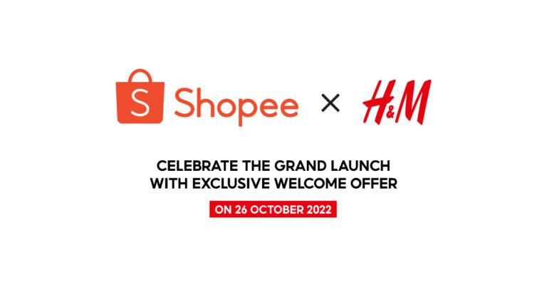 H&M และ ช้อปปี้ (Shopee) ฉลองเปิดตัวออฟฟิเชียลสโตร์ครั้งแรกบนอีคอมเมิร์ซในประเทศไทย ผ่านแคมเปญพิเศษ H&M x Shopee Super Brand Day Grand Launch