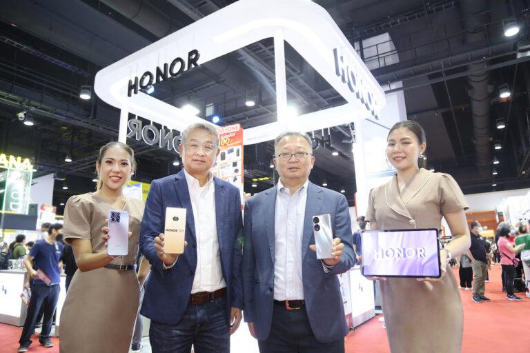 “ออเนอร์” ประเดิม Thailand Mobile Expo ครั้งแรก กวาดยอดขายทะลุเป้ากว่า 120%สมาร์ทโฟนกล้องเทพ HONOR 70 มาแรง ครองแชมป์ขายดีที่สุด