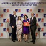 บีเจซี รับรางวัล AMCHAM CSR Excellence Award 2022 ต่อเนื่องเป็นปีที 3<br>จากหอการค้าอเมริกันในประเทศไทย (AMCHAM)