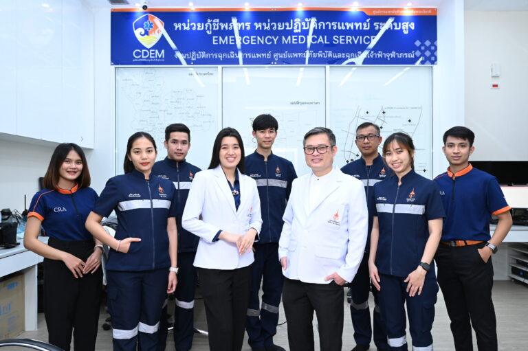 คณะเทคโนโลยีวิทยาศาสตร์สุขภาพ ราชวิทยาลัยจุฬาภรณ์โชว์ความพร้อมในการผลิต “นักฉุกเฉินการแพทย์ความช่วยเหลือแรกก่อนถึงมือแพทย์”รองรับความขาดแคลนในอนาคต