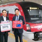 บัตรเครดิตเจซีบีเปิดตัวบริการแตะจ่ายที่รถไฟฟ้าสายสีแดง พร้อมมอบเครดิตเงินคืน 50 %