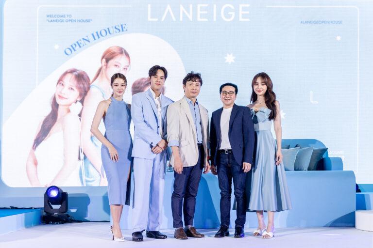 ลาเนจ จัดงาน “LANEIGE OPEN HOUSE 2023” ชวนสัมผัสประสบการณ์ผิวสวยอิ่มน้ำเปิดตัว LANEIGE Water Bank Blue Hyaluronic สูตรใหม่ ช่วยบำรุงผิวเติมความชุ่มชื้นด้วย Blue Hyaluronic Acid ขนาดเล็กลง 2,000 เท่า! พร้อมเปิดตัว “นนน-น้ำตาล-แจน”3 นักแสดงชื่อดังร่วมเป็น “พรีเซ็นเตอร์ใหม่ประจำประเทศไทย”