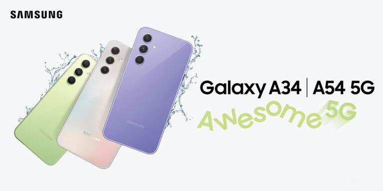 ซัมซุงเปิดตัว Galaxy A54 5G | A34 5G สุด AWESOME ใหม่ล่าสุดครั้งแรกกับการนำเทคโนโลยีเรือธงมาไว้ใน Galaxy A Series