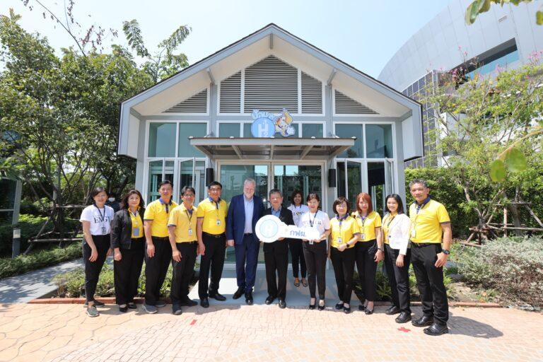กฟผ. เปิดตัว ‘ระบบกักเก็บพลังงาน Hydrogen’ หนุนใช้ RE100 ณ ศูนย์การเรียนรู้ฯ สำนักงานกลาง บางกรวย