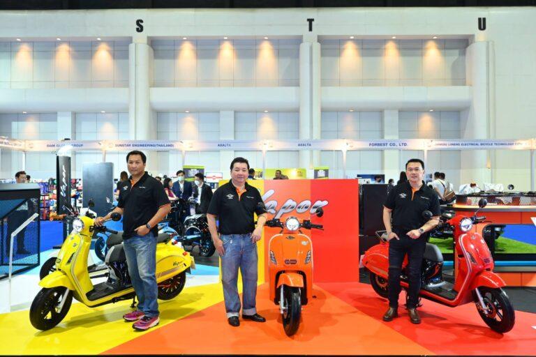 เปิดตัวมอเตอร์ไซค์ไฟฟ้าแบรนด์แรกของไทย i-motor รุ่น Vapor: The Perfect Journeyมอเตอร์ไซค์ไฟฟ้าชั้นนำ ที่สุดแห่งความล้ำสมัย เรียบหรู โดดเด่นอย่างลงตัว