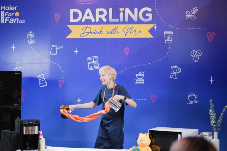 ไฮเออร์ จัดกิจกรรม Haier Dream For Fan Season 3 ตอน Darling Drink with Me by barista bb0un หอมกรุ่นไปด้วยกลิ่นของความรัก