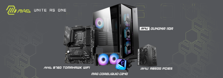 ทำความรู้จักกับสุดยอดชุดอุปกรณ์ฮาร์ดแวร์จาก MSI ที่จะสร้างเครื่องพีซีในฝัน!ตอบโจทย์การใช้งานแบบเต็มประสิทธิภาพในราคาที่คุ้มค่า