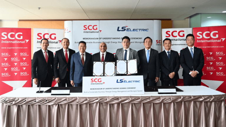 เอสซีจี อินเตอร์เนชั่นแนล ผนึกกำลัง LS ELECTRIC พัฒนาธุรกิจสู่ความยั่งยืนผ่านการจัดการพลังงานและระบบไมโครกริด