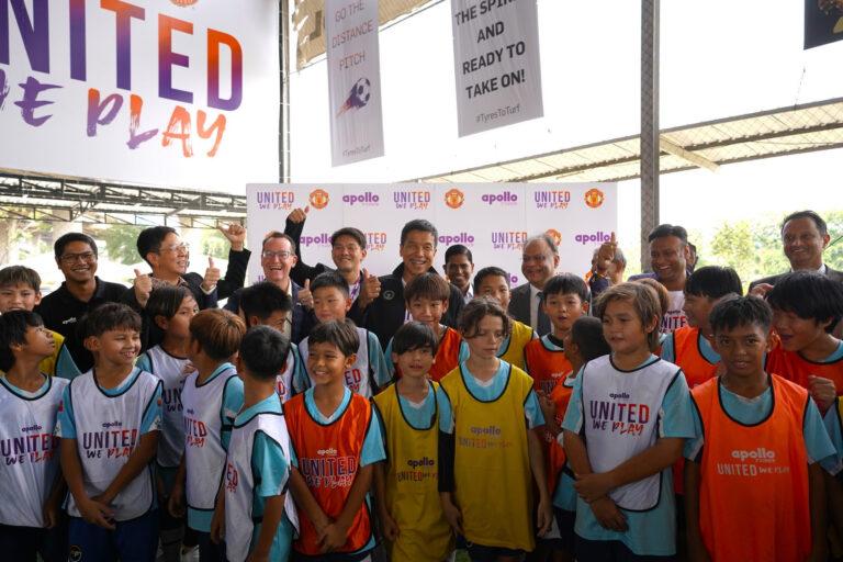 อพอลโล ไทร์ส ประเทศไทย เปิดโครงการ United We Play เฟ้นหาเยาวชนฝีเท้าเจ๋ง เข้าคอร์สนักเตะกับโค้ชแมนฯ ยูไนเต็ดและนักเตะระดับตำนาน ณ ประเทศอังกฤษ