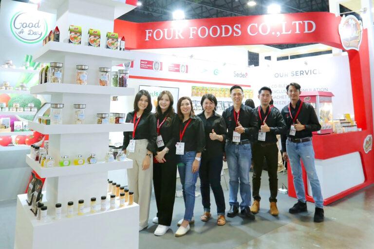 โฟร์ ฟูดส์ โชว์สินค้าในงาน THAIFEX-ANUGA ASIA 2023