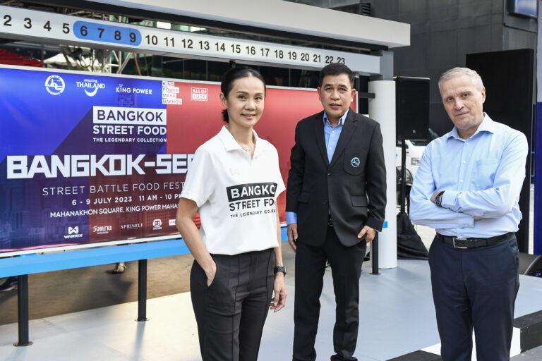 BANGKOK-SEOUL STREET BATTLE FOOD FESTIVALเทศกาลที่ “สายกินสายเกา” ต้องล้างท้องรอ !การประชันรสชาติอาหารเมนูเด็ดจาก 2 สัญชาติ ไทย-เกาหลี