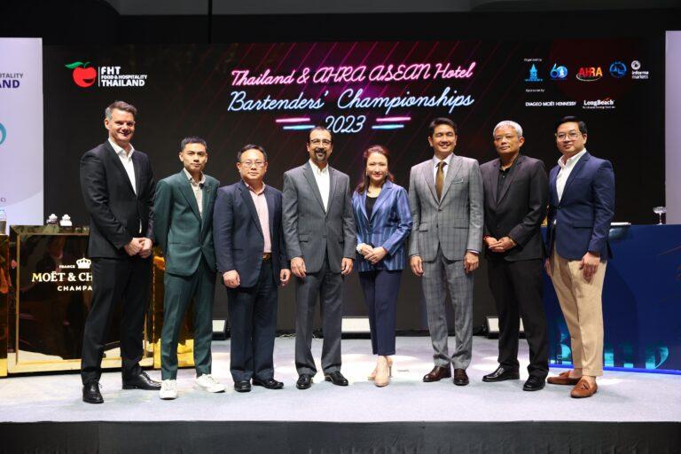 ดิอาจิโอจับมือสมาคมโรงแรมไทย เฟ้นหาสุดยอดบาร์เทนเดอร์ระดับอาเซียนในงาน Food & Hospitality Thailand 2023ยกระดับอุตสาหกรรมท่องเที่ยวและบริการ หลังท่องเที่ยวไทยกลับมาบูมเต็มที่