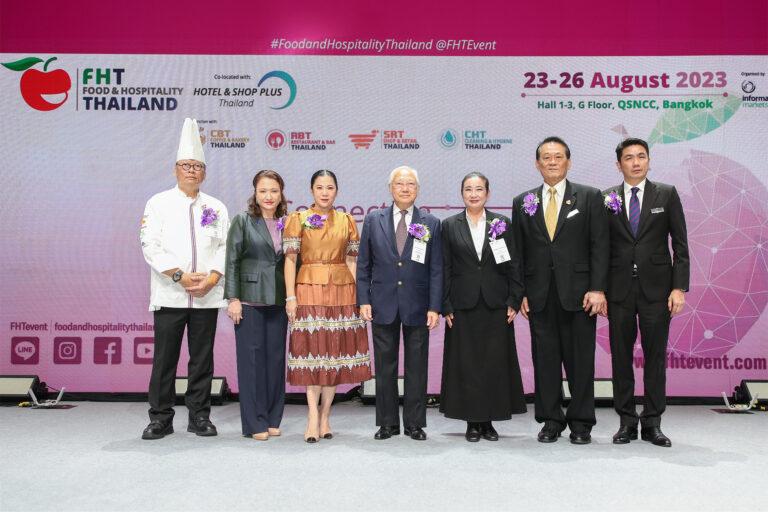 เร่งเครื่องท่องเที่ยว พัฒนาศักยภาพผู้ประกอบการททท. ร่วมองค์กรธุรกิจ และ อินฟอร์มา มาร์เก็ตส์เปิดงาน Food & Hospitality Thailand 2023