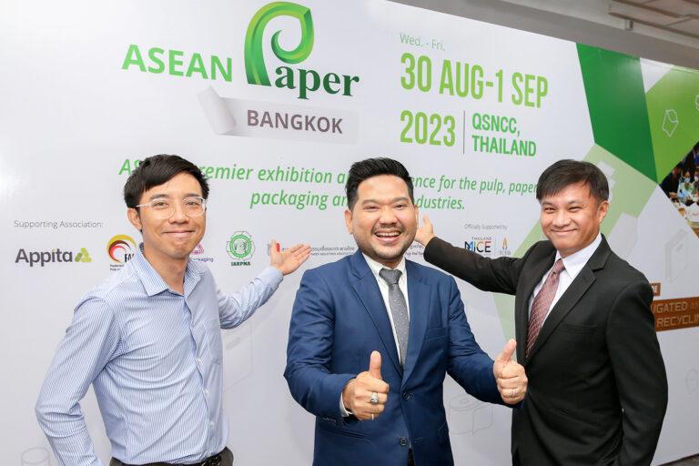 อุตสาหกรรมกระดาษยุคใหม่ ฝ่าคลื่นดิจิทัล ชี้การปรับตัวเห็นผล สร้างการเติบโตต่อเนื่องล่าสุดสมาคมอุตสาหกรรมเยื่อและกระดาษไทย จับมือ อินฟอร์มา มาร์เก็ตส์ จัดงานใหญ่ระดับภูมิภาค ASEAN Paper Bangkok 2023 ดึงผู้ประกอบการทั่วโลกร่วมงาน โชว์ศักยภาพอุตสาหกรรมกระดาษไทย