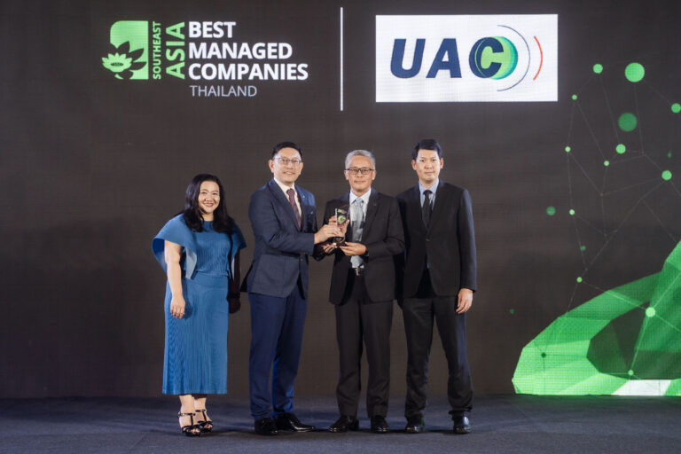 UAC คว้ารางวัล Thailand’s Best Managed Companies 2023