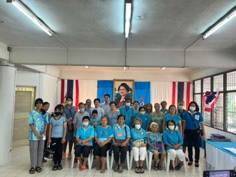 การเคหะแห่งชาติร่วมกับผู้อยู่อาศัยในชุมชนดินแดงและชาวชุมชนทั่วประเทศจัดกิจกรรมเฉลิมพระเกียรติสมเด็จพระบรมราชชนนีพันปีหลวง เนื่องในโอกาสวันเฉลิมพระชนมพรรษา 12 สิงหาคม 2566