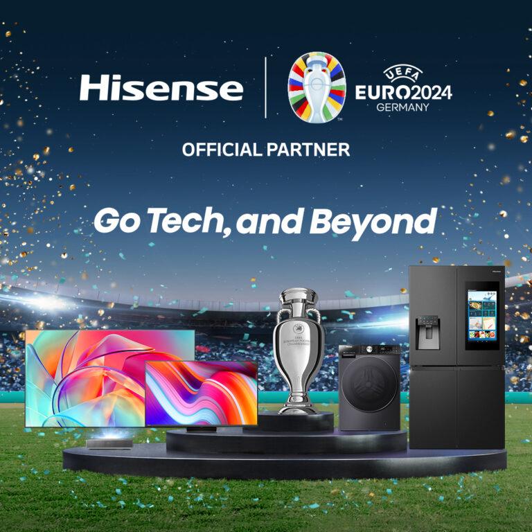 สานสัมพันธ์ทางการกีฬาอย่างต่อเนื่องเป็นครั้งที่3 ระหว่าง Hisense และ UEFA ในฐานะการเป็นผู้สนับสนุนการแข่งขันฟุตบอล UEFA EURO 2024™