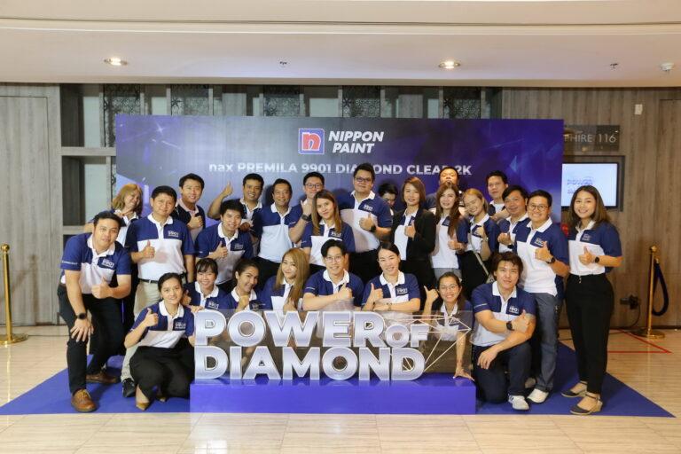 นิปปอนเพนต์จัดงานเปิดตัวผลิตภัณฑ์ใหม่ล่าสุดNAX PREMILA 9901 DIAMOND CLEAR 2K