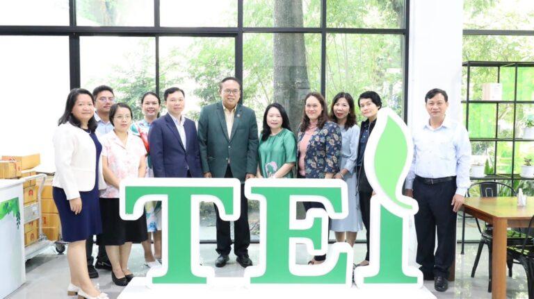 ความร่วมมือ ระหว่างTEI และ ตัวแทนจากเวียดนาม