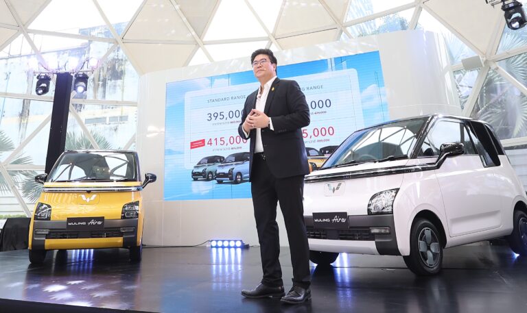 อีวี ไพรมัส เปิดตัว Ling Lab ซึ่งเป็นชุดแต่ง วู่หลิง แอร์ อีวีในงาน Bangkok EV Expo 2023 ​