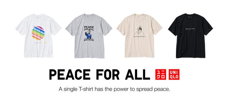 ยูนิโคล่เปิดตัวคอลเลคชันฮอลิเดย์<br>สำหรับโปรเจกต์เสื้อยืดการกุศล PEACE FOR ALL