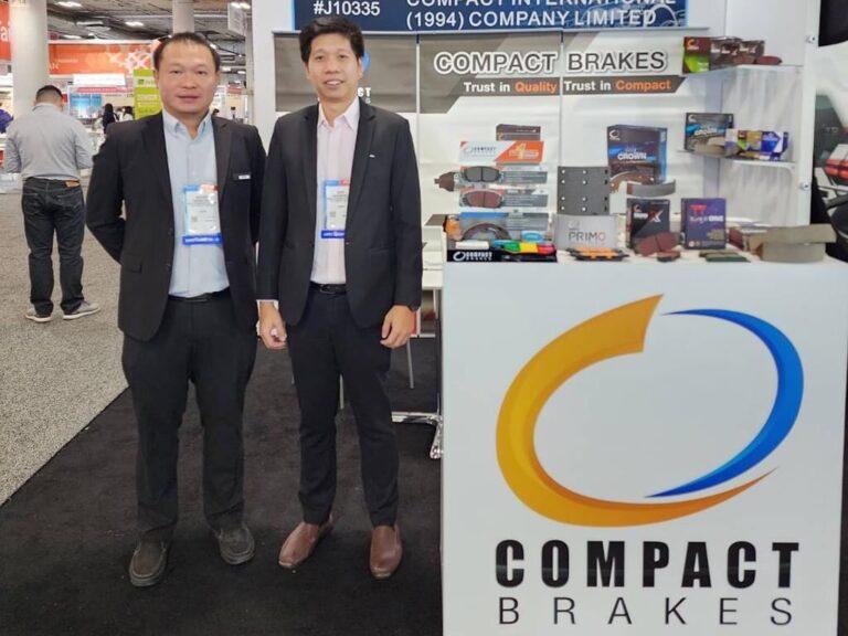 “คอมแพ็ค เบรก” ร่วมงาน Automotive Aftermarket Products Expo 2023