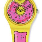 SWATCH สร้างสรรค์นาฬิกาด้วยแรงบันดาลใจจากโดนัทสุดเพอร์เฟคเสิร์ฟร้อนๆ หอมกรุ่นฉลองตำนานวัฒนธรรมการ์ตูนชื่อดัง THE SIMPSONS