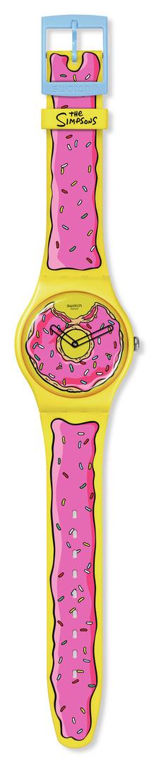 SWATCH สร้างสรรค์นาฬิกาด้วยแรงบันดาลใจจากโดนัทสุดเพอร์เฟคเสิร์ฟร้อนๆ หอมกรุ่นฉลองตำนานวัฒนธรรมการ์ตูนชื่อดัง THE SIMPSONS