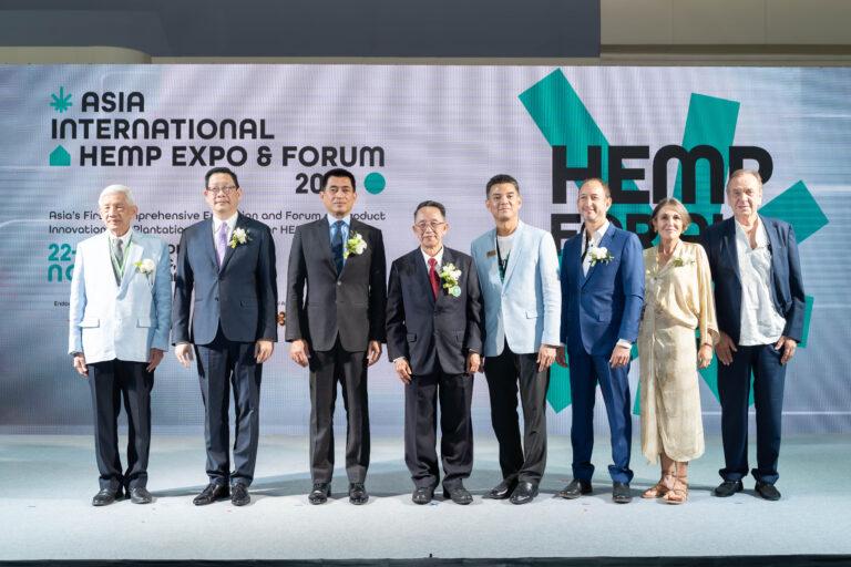 อุตสาหกรรมกัญชงไทย บริบทใหม่ ‘พืชเศรษฐกิจแห่งความยั่งยืน’ สอดคล้องเทรนด์โลก<br>พร้อมเปิดงาน Asia international Hemp Expo & Forum 2023 อย่างเป็นทางการ<br>คาดเม็ดเงินสะพัดในงาน 8,000 ลบ. ผู้เข้าร่วมงานทั่วโลกกว่า 10,000 คน