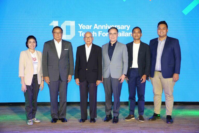 10 ปี Teach For Thailand10 ปีแห่งการเปลี่ยนแปลงการศึกษาไทยพร้อมเติมเต็มการศึกษาเพื่ออนาคตที่ดีขึ้น